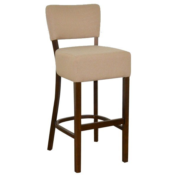 barová drevená stolička D119