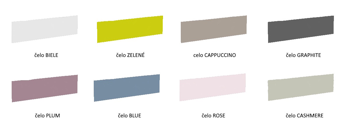 Čelo zásuviek Golem 2