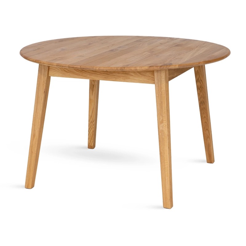 okrúhly rozkladací stôl Lopez 118 dub