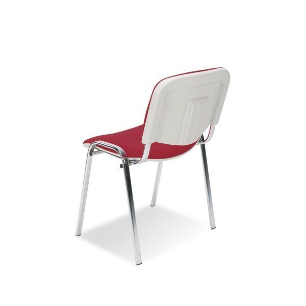 rokovacia stolička Iso Bianco Chrome