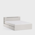 2-lôžko s úložným priestorom a vstavanými nočnými stolíkmi Rea Amy 31/180