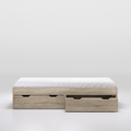 posteľ s dvoma zásuvkami Misty 90x200 cm