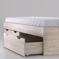 posteľ s dvoma zásuvkami Misty 90x200 cm