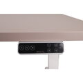 elektricky nastaviteľný stôl Alto 101 White