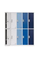 šatňová skriňa Oxford Blue, 10 dverová