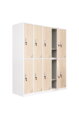 skriňová zostava do šatne Oxford Wood, 10 dverová