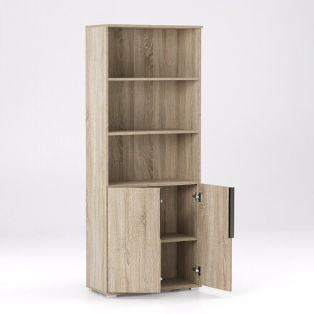 vysoká skriňa s nízkymi dverami Office S50