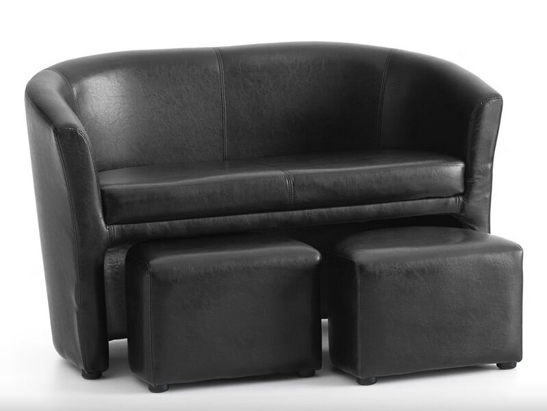 dvojkreslo s taburetkami Holger II