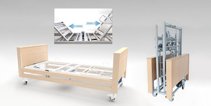 skladacie ošetrovateľské lôžko Comfy Autoregresia