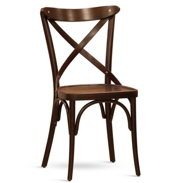 drevená stolička Croce