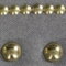 cvok zlatý 9,5 mm
